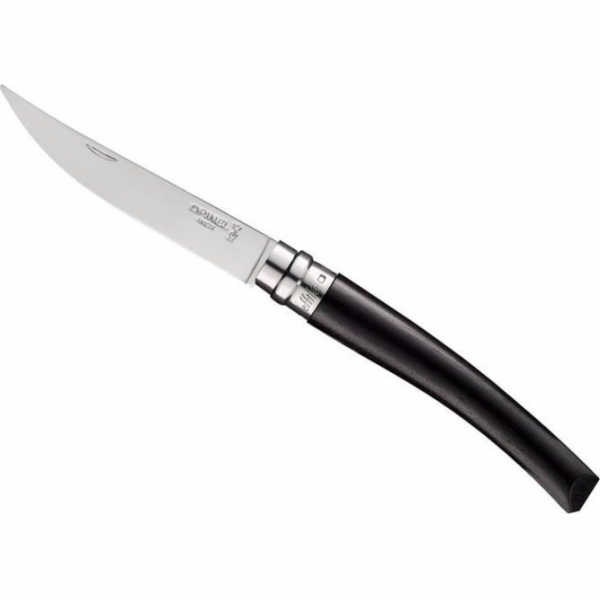 Opinel  Knife Slim Ebony Mirror Blade No.10