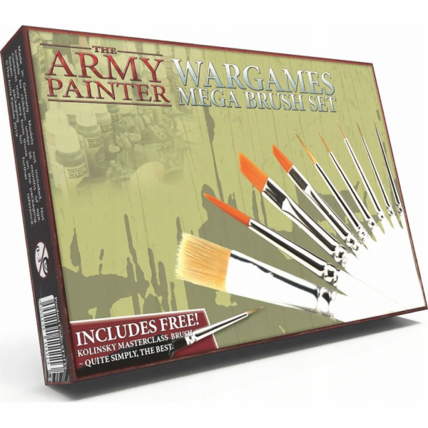 Army Painter The Army Painter: Wargames Mega Brush Set (2...