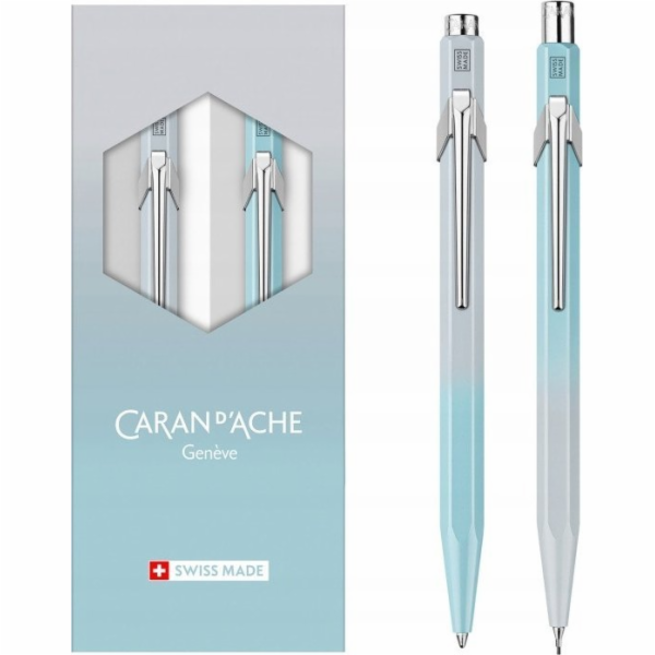 Caran d`Arche Set 849 pero + 844 Caran d Ache Blue Lagoon...