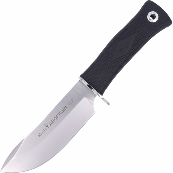 Nůž Muela Muela Aborigen Černá pryž, satén 160 mm (ABOR