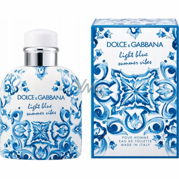 Dolce & Gabbana D&G SVĚTLE MODRÁ LETNÍ VIBES POUR HOMME E...