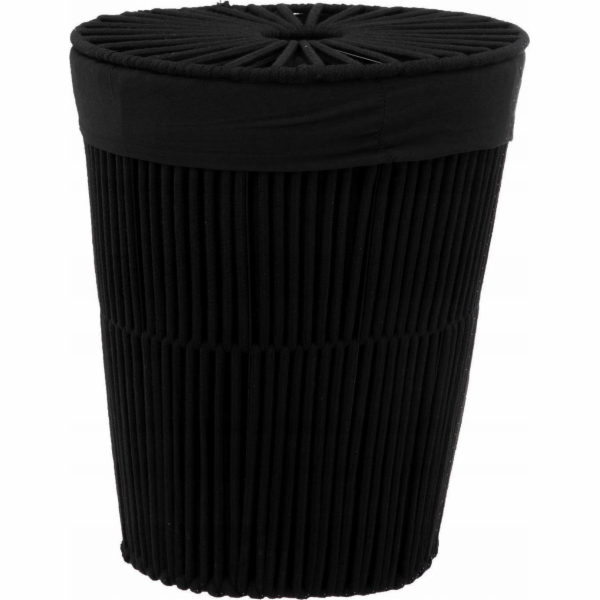 555 Koš na prádlo černá půda, 40 l