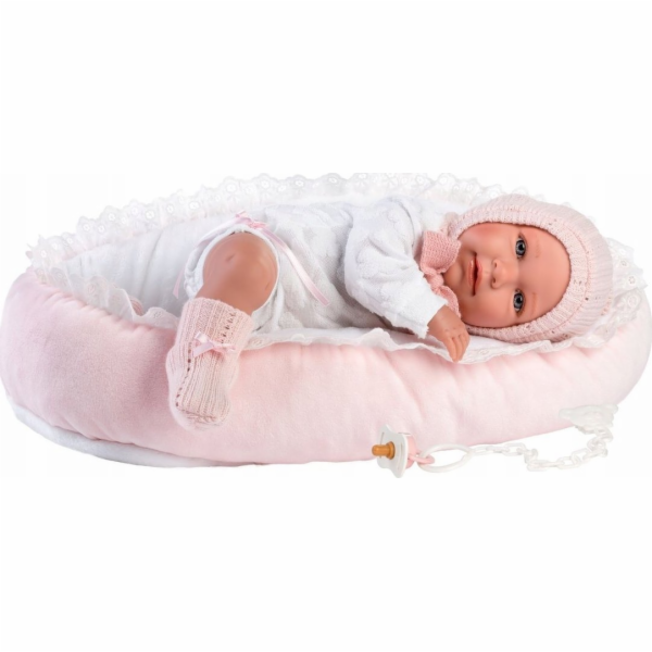 Llorens  17488 Panenka Mimi 42 cm Postel