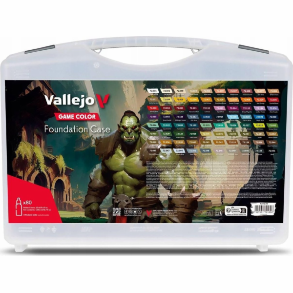 Vallejo : 72 180 – Game Color – Foundation Case (80x18 ml)