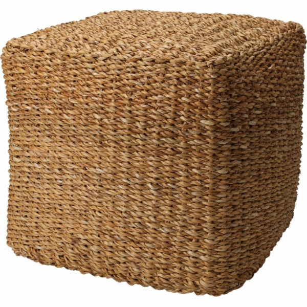 Pouffe z kolekce Home Styling Seagrass, 40 x 40 x 38 cm