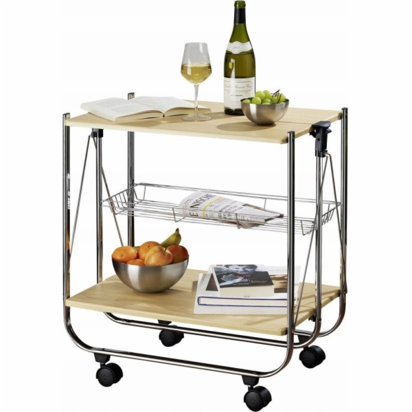 Barový stůl Wenko DELUXE DINETT na kolečkách, WENKO