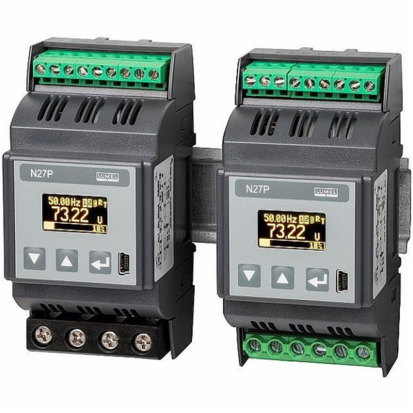 Digitální měřič Lumel pro sběrnici RS-485, 2-relé USB (N2...