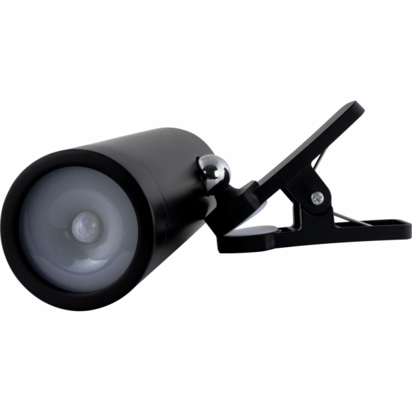 REV LED Akku Clip Leuchte mit Schalter, schwarz     20141...