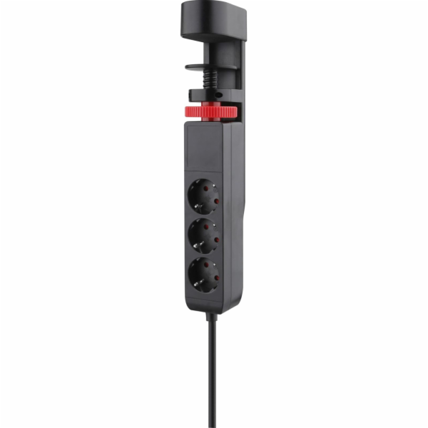 REV Steckdosenleiste 3-fach für Tischmontage mit USB  001...