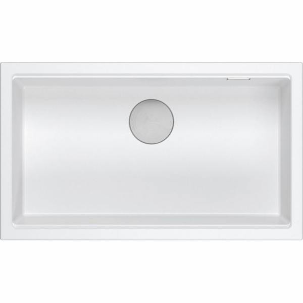 GraniteQ LOGAN 110 dřez GraniteQ dřez sněhově bílý 76x44x...