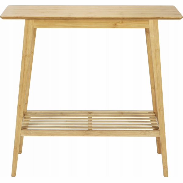 Hendi Bamboo konzola s policí, 80 x 76 x 30 cm, Kona, WENKO