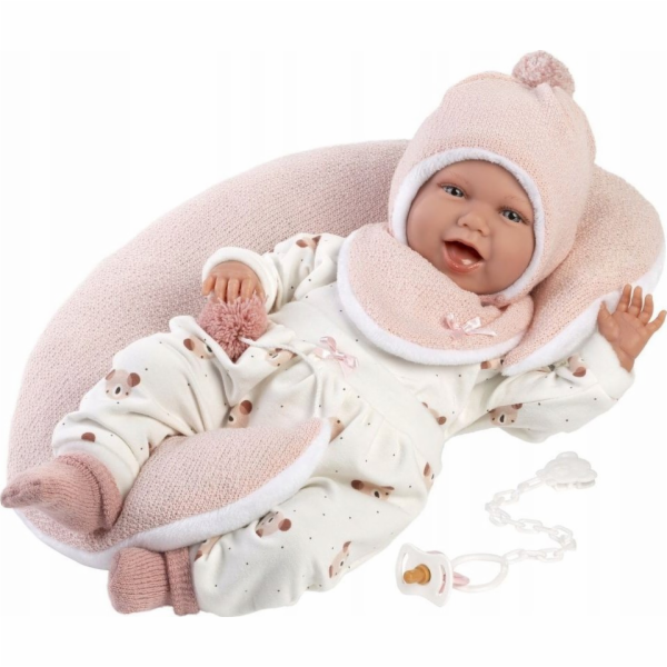 Llorens  27404 Mimi panenka 42 cm s croissantovým polštářkem