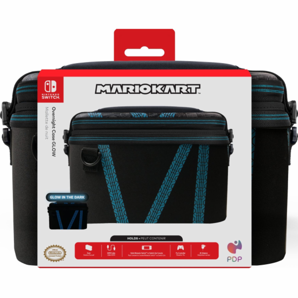 PDP PDP SWITCH Kufr + Pouzdro Mario Kart Drift Glow in Th...