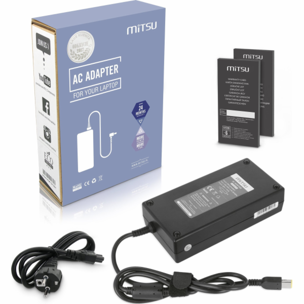 Mitsu Laptop Power Adapter Nabíječka pro Lenovo 20v 8.5a ...