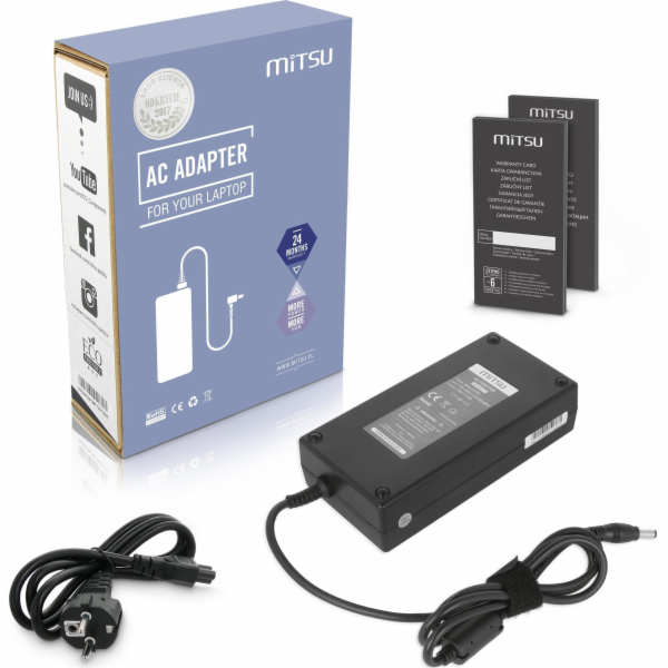 Mitsu Laptop Power Adapter Nabíječka pro Asus MSI 19v 9.5...