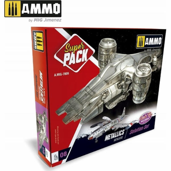 Vallejo Munice: Super Pack - sada kovových řešení