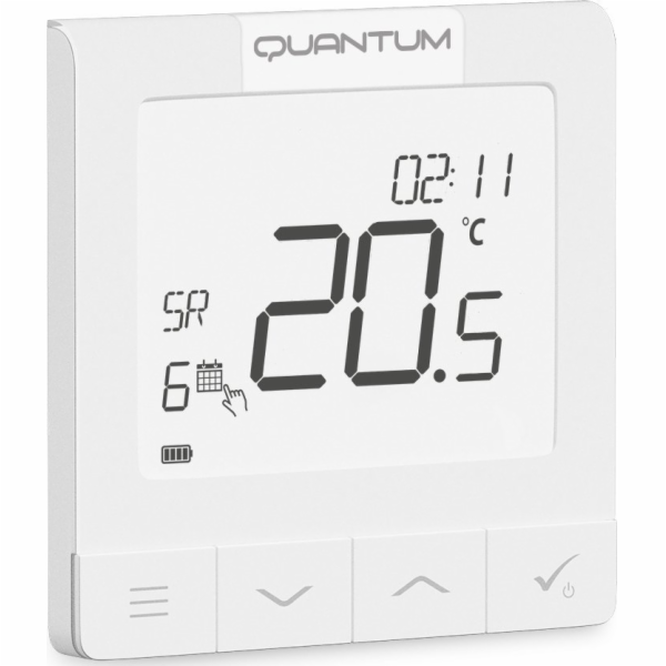 Salus  bezdrátový, přisazený regulátor teploty WQ610RF Qu...