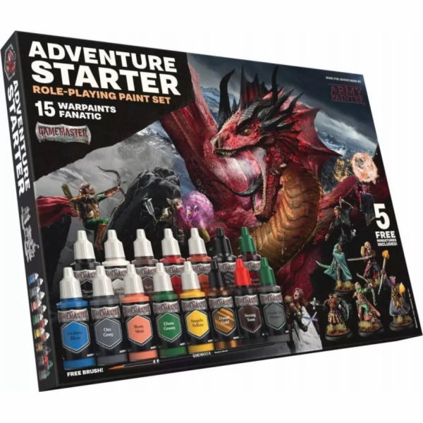 NO NAME GameMaster: Adventure Starter Role-Playing Paint Set