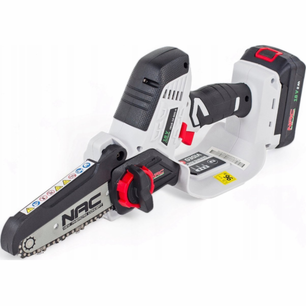 NAC motorová pila NAC CHAINSAW BATERIE. 18V 1x2,0Ah 12,7cm