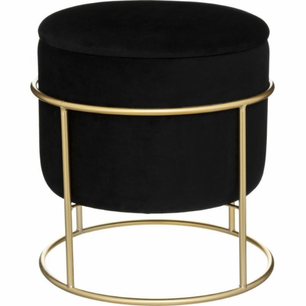 Atmosphera Pouffe Eliane černá