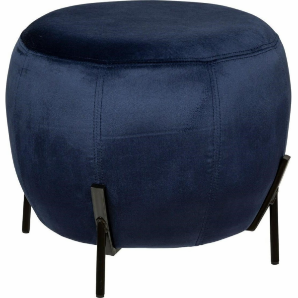 Pouf Atmosphera Calabaza, tmavě modrá