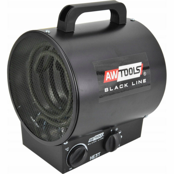 AWTools ELEKTRICKÝ OHŘÍVAČ 3KW /BLACK LINE
