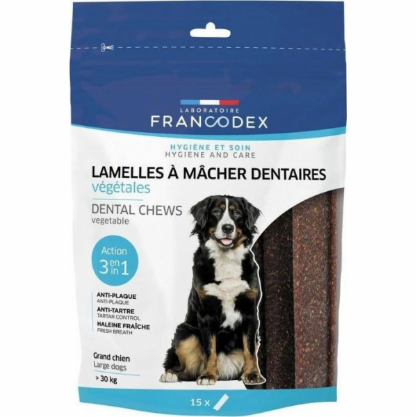 FRANCODEX Dental Strips L - pamlsek pro psa - 15
