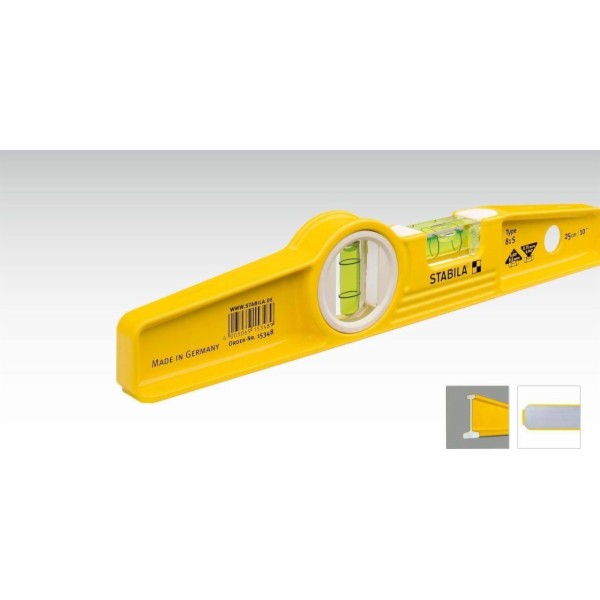 Stabila Vodováha, série 81 S, 25cm