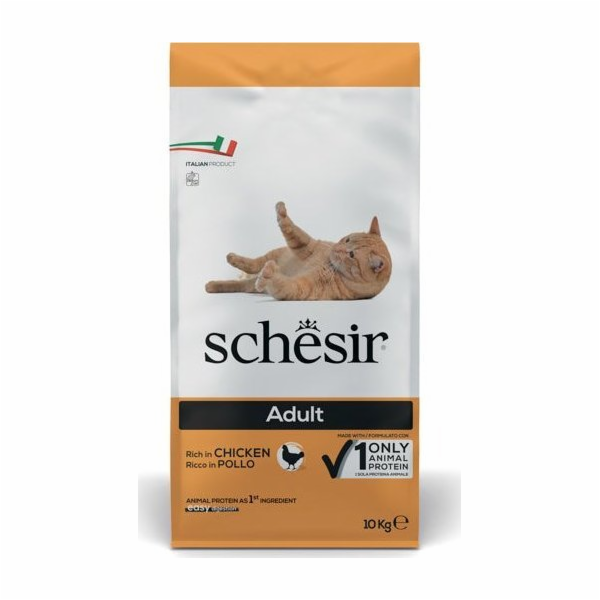 SCHESIR Adult Rich in chicken - suché krmivo pro kočky - ...