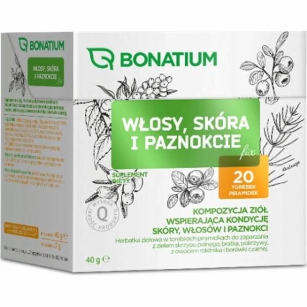 Bonatium Bylinný čaj Vlasy, kůže a nehty Fix 20ks