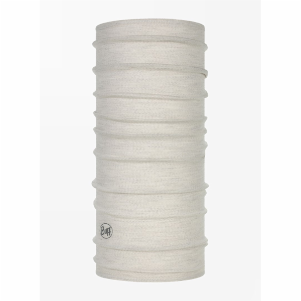 Lehký multifunkční popruh Buff z merino vlny - Grey