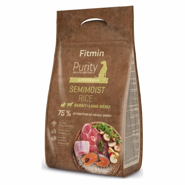 FITMIN Purity Rice Semimoist Rabbit & Lamb - suché krmivo...