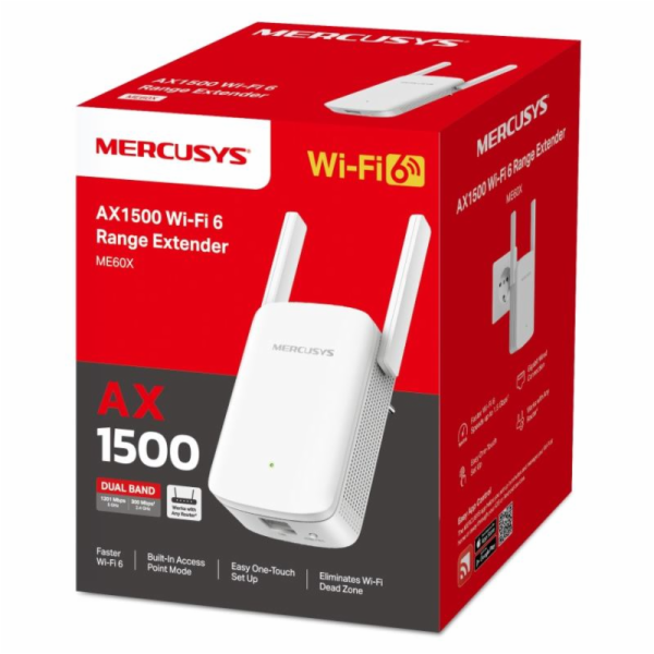 WiFi extender TP-Link Mercusys ME60X AP/Extender/Repeater...