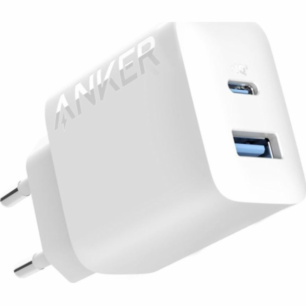 Anker 312 20W 1x USB-A 1x USB-C Bílá nabíječka