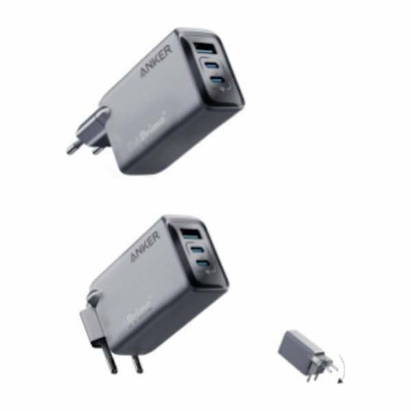 Nabíječka Anker Prime 100W 2x USB-C 1x USB-A se skládací ...