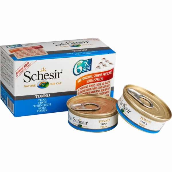 SCHESIR Tuňák v želé Mono Box - mokré krmivo pro kočky - ...