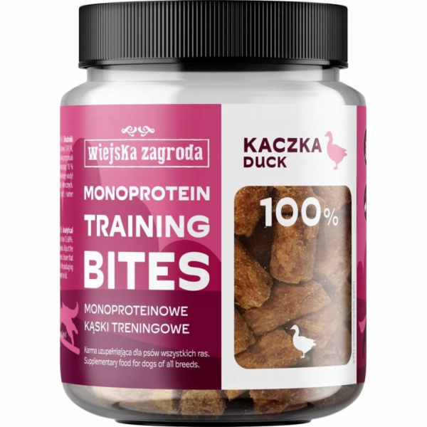 WIEJSKA ZAGRODA Monoprotein training bites Duck - pamlsek...