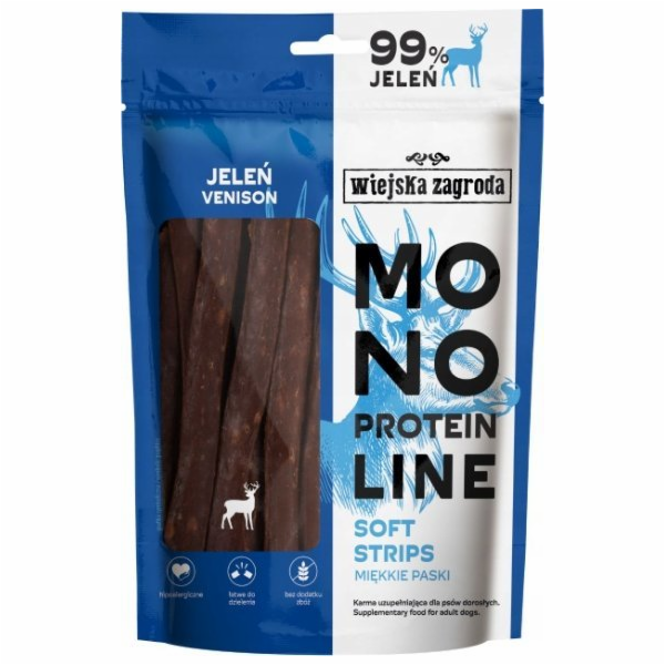 WIEJSKA ZAGRODA Monoprotein line Soft strips Deer - pamls...