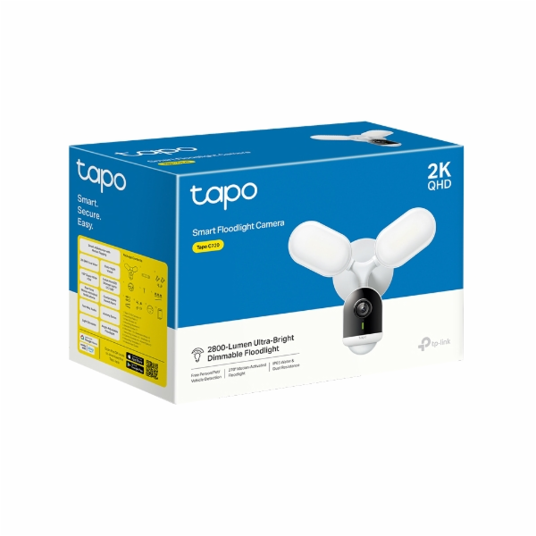 TP-Link Tapo C720 venkovní kamera s reflektory (4MP, 2K Q...