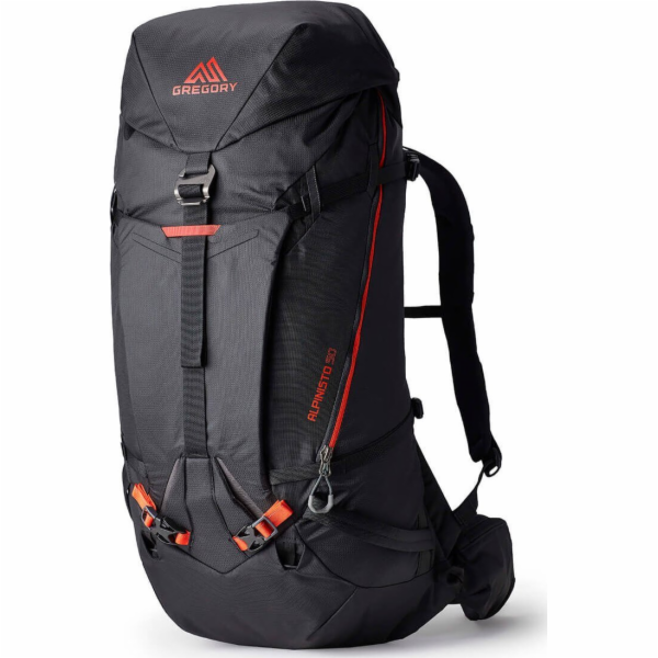 Horský batoh Gregory Alpinisto 50 - LAVA BLACK (L)