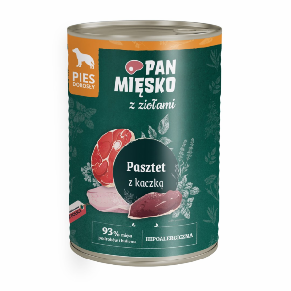 PAN MIESKO s bylinkami Kachní paštika - velmi chutné maso...