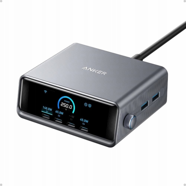 Ładowarka Anker Prime 250W USB-A x2, USB-C x4
