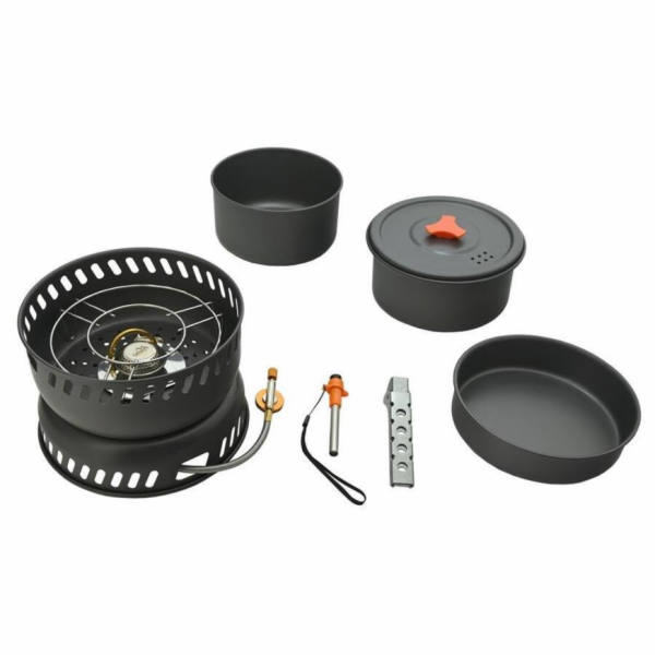 Sada nádobí Cattara TREK s vařičem sada 9ks s příslušenstvím