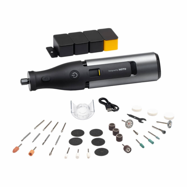 Precision multifunction grinder 12V set 36 el. HOTO QWLDM...