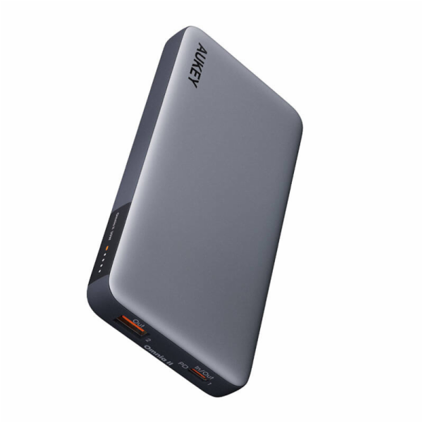 AUKEY Powerbank PB-Y41, 10 000 mAh, 30 W (pilka) Lithium-...