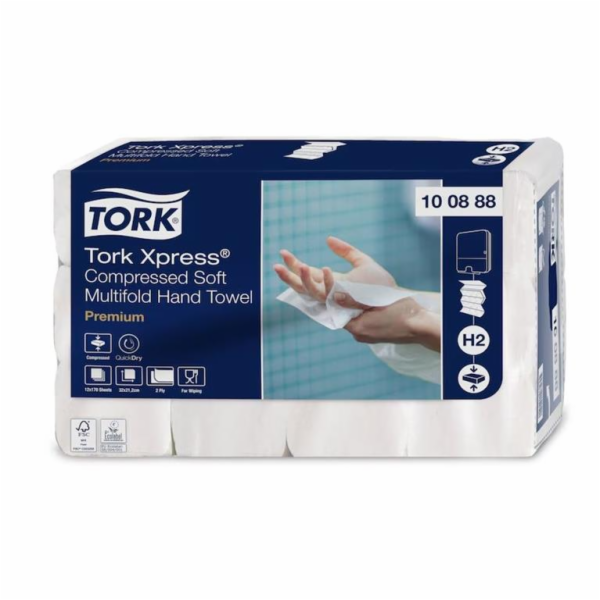 Ručníky Tork papírové skládané Xpress Premium Soft bílá H...