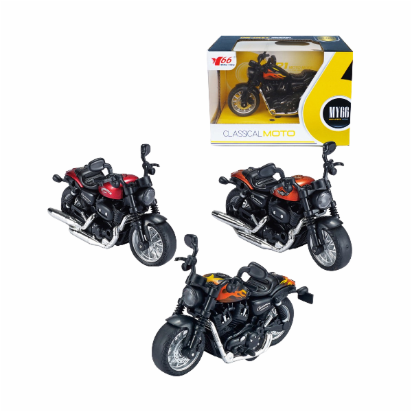 Motocykl Chopper 1:14 - více druhů