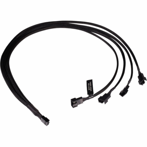 Alphacool Y-kabelový rozbočovač 4-pin na 4x 4-pin PWM, 60cm