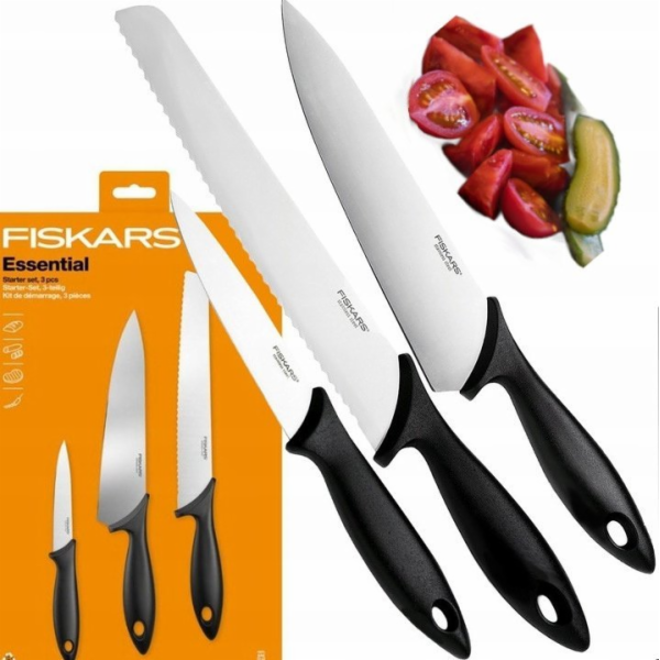 Sada kuchyňských nožů Fiskars, nerez