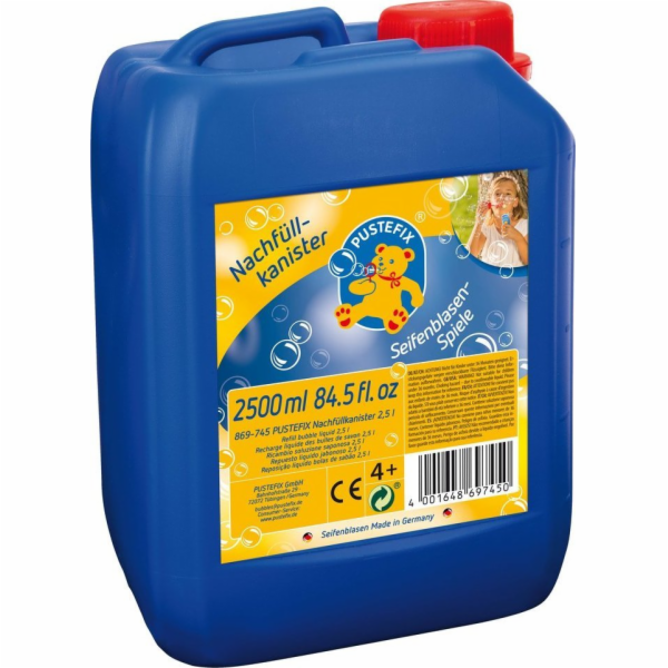 Pustefix doplňovací láhev 2,5l, mýdlové bubliny